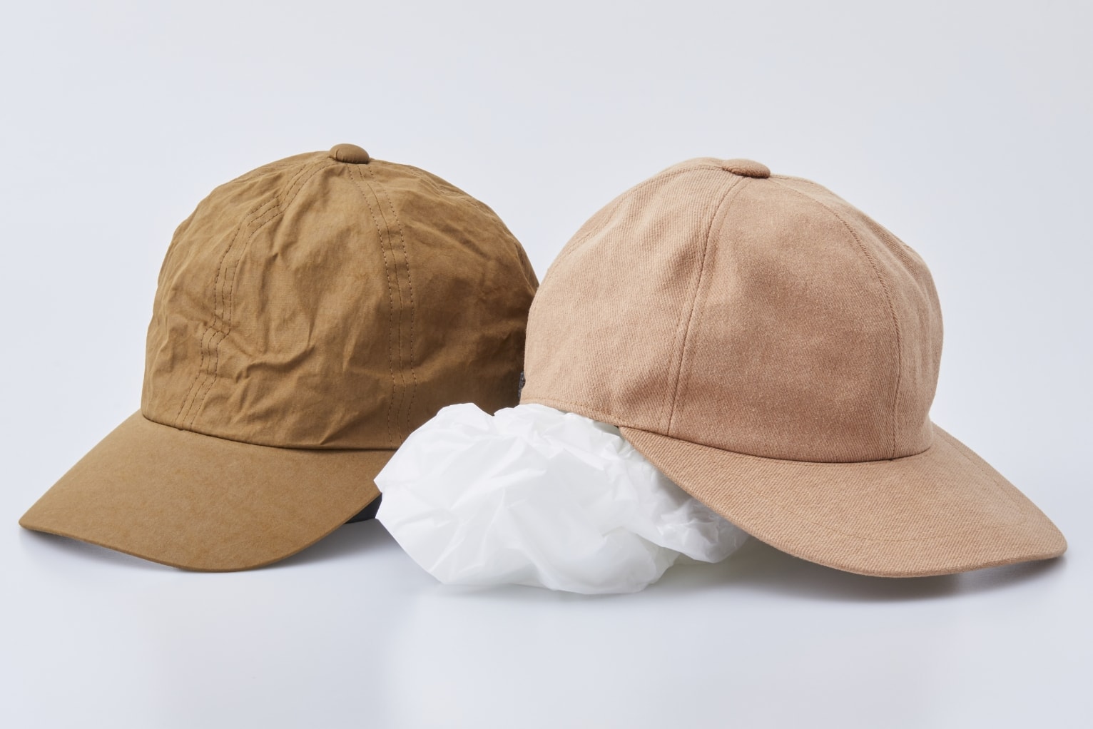 柿渋染めの生地の用途例