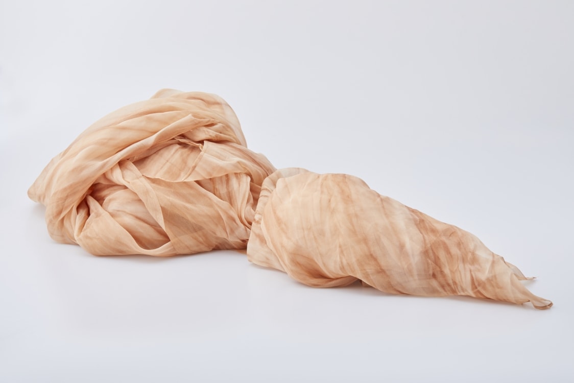 柿渋染めの糸の用途例